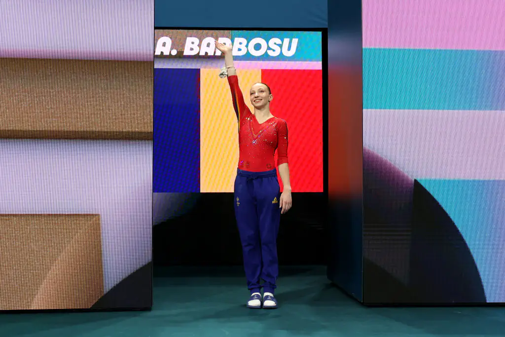 Ana Barbosu of Team Romania has spoken out amid the bronze medal controversy. Credit: Jamie Squire/Getty
