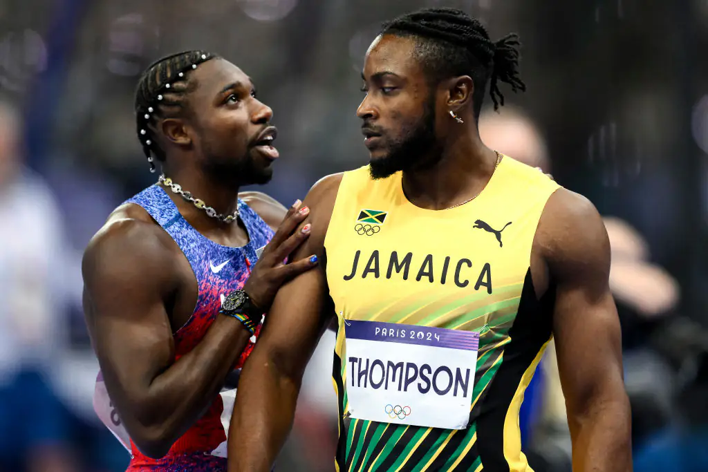 Lyles admitted he thought Thompson initially won the race. Credit: Andrea Staccioli/Insidefoto/LightRocket/Getty