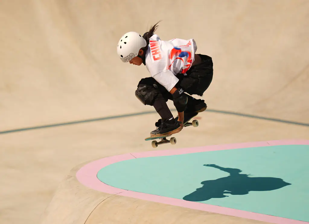 Haohao Zheng is representing the People's Republic of China. Credit: DeFodi Images / Getty