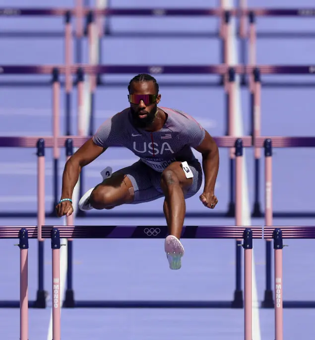 The athlete will run again on Tuesday. Credit: Julian Finney / Getty