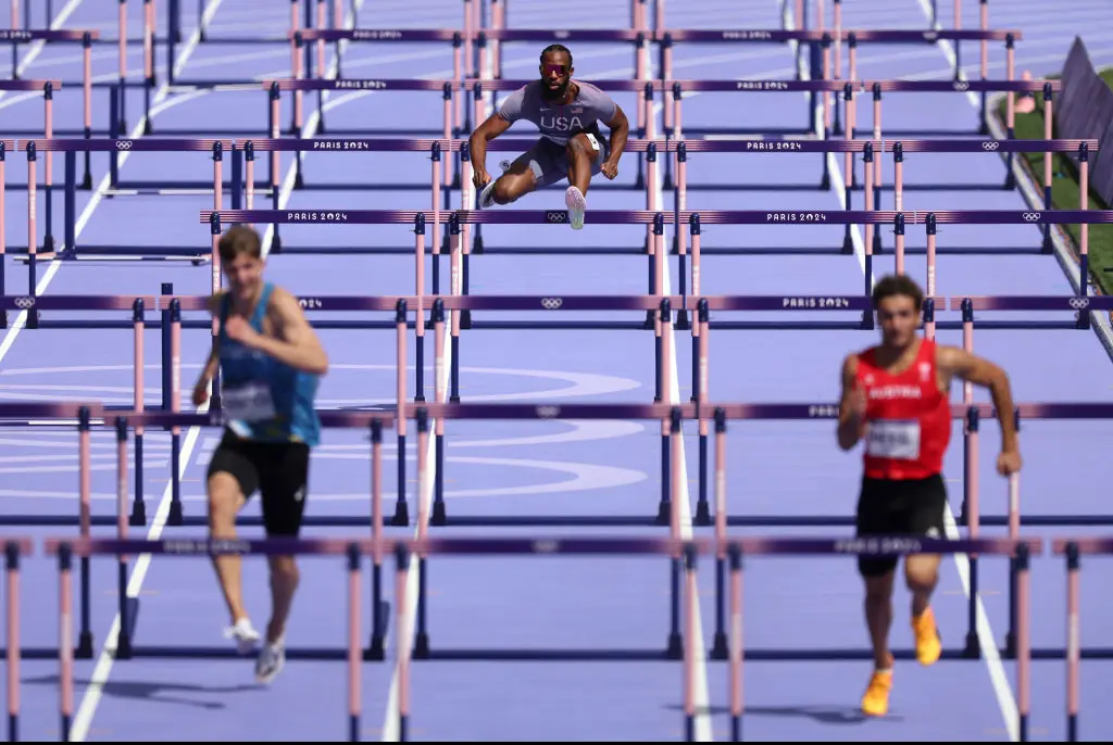 The Team USA star finished 5 seconds after the winner of the race. Credit: Julian Finney / Getty