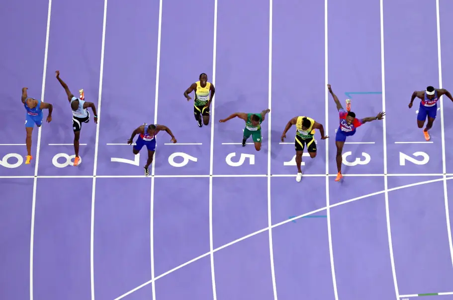 Olympics viewers believe Jamaica's Kishane Thompson was ‘robbed’ after seeing photo finish in men’s 100m final