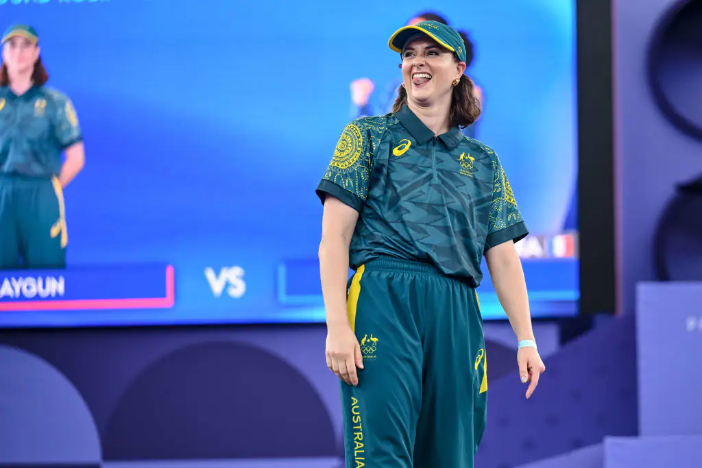 Raygun scored zero during her performance at the Olympics. Credit: DeFodi Images / Getty
