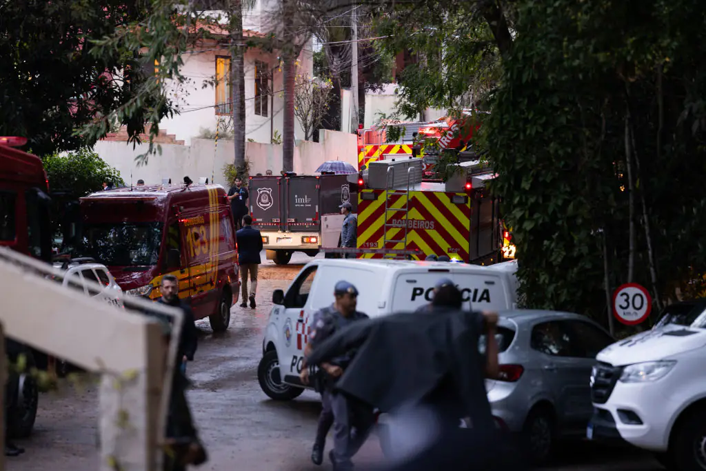 Nobody on the ground was harmed despite the plane landing in a residential area. Credit: Ettore Chiereguini/Anadolu via Getty Images