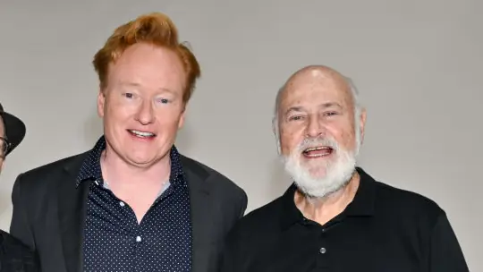 Conan O'Brien and Rob Reiner 