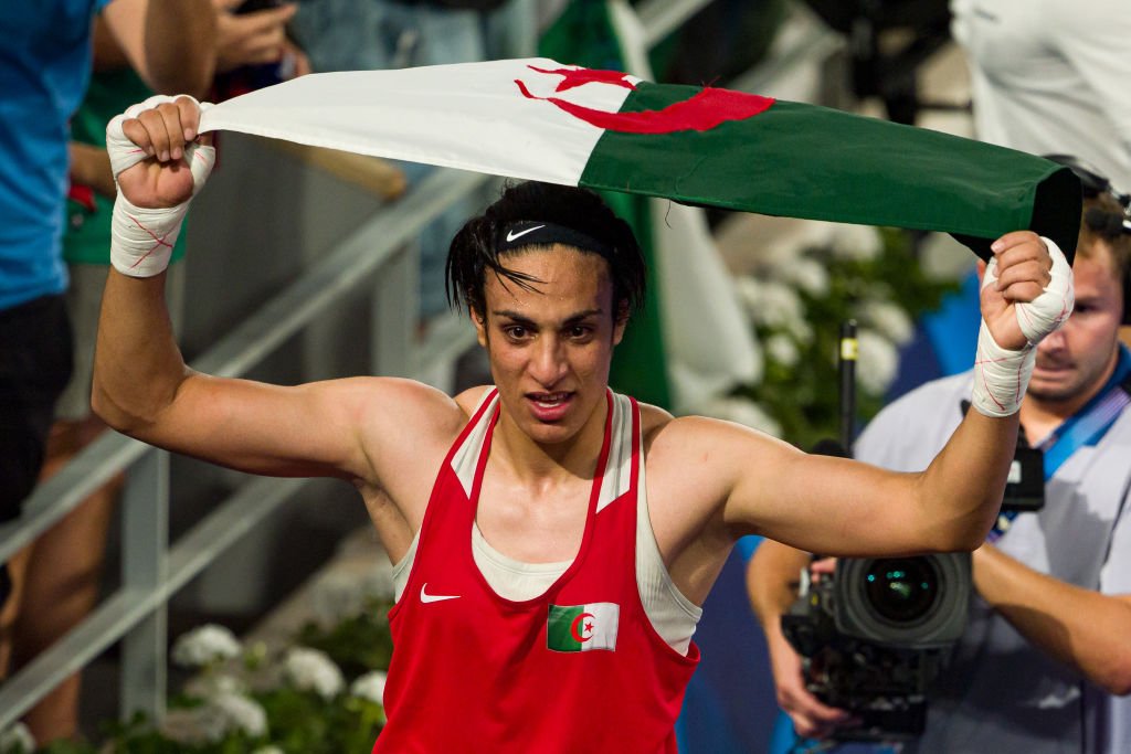 Khelif became the subject of online bullying due to rumors about her gender identity. Credit: Andy Cheung / Getty
