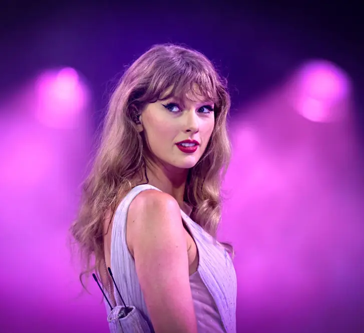 A guitar signed by Taylor Swift was smashed by its buyer this week. Credit: Gareth Cattermole/TAS24/Getty Images for TAS Rights Management 