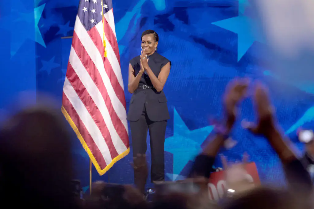 The Obamas have previously endorsed Kamala Harris as the representative to take on Trump in this year's elections. Credit: Myung J. Chun/Los Angeles Times/Getty