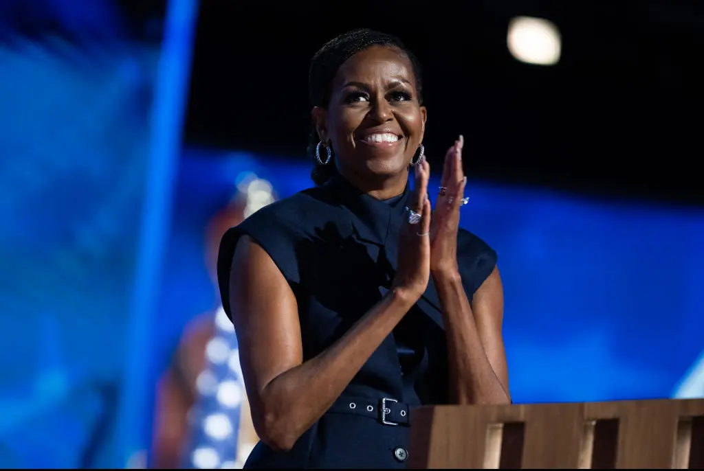 Obama savagely addressed Trump's previous comment about "Black jobs." Credit: Tom Williams/CQ-Roll Call, Inc/Getty