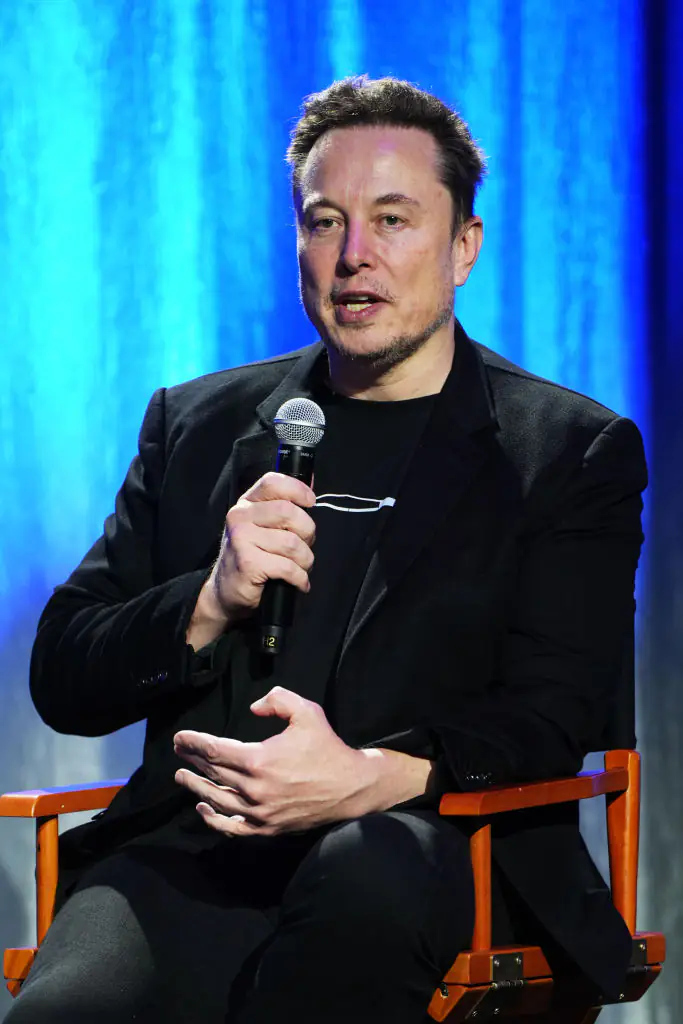 Elon Musk revealed that West's X account has been shut down. Credit: Jared Siskin / Getty