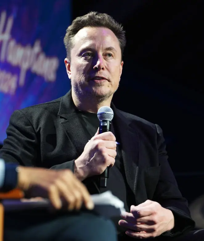 Elon Musk responded to Swift;s endorseement. Credit: Jared Siskin / Getty