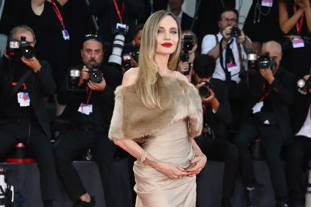 Jolie attends the screening of 