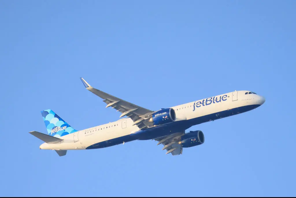 Two deceased bodies were found on a JetBlue flight. Credit: Bruce Bennett / Getty
