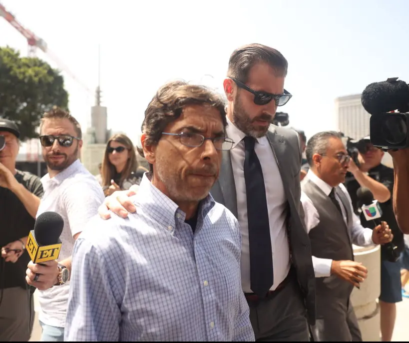 Dr. Mark Chavez, one of the two doctors charged in connection with the death of actor Matthew Perry, Credit: Michael Blackshire / Los Angeles Times / Getty 