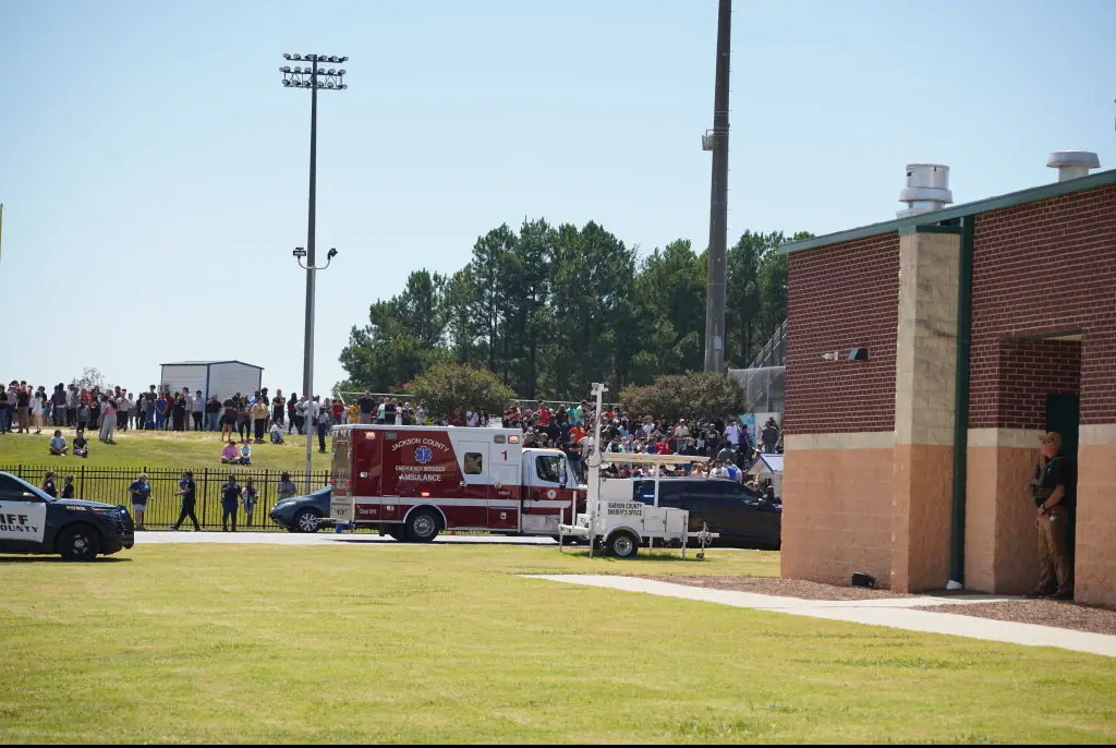 The shooting claimed four lives. Credit: Megan Varner / Getty
