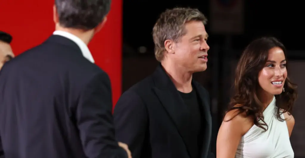 Brad Pitt makes red carpet debut with new girlfriend at Venice Film Festival