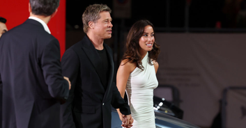 Brad Pitt makes red carpet debut with new girlfriend at Venice Film Festival