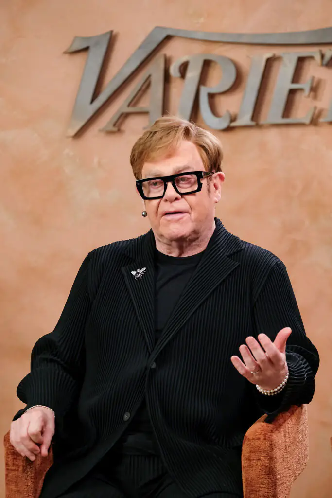 Elton John is getting candid about his health situation. Credit: Variety / Getty