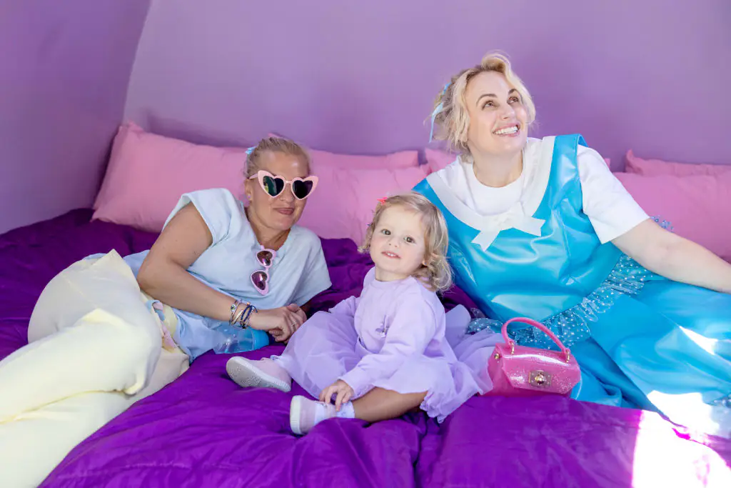 The pair share one child together. Credit: Scott Eisen/Getty/Airbnb