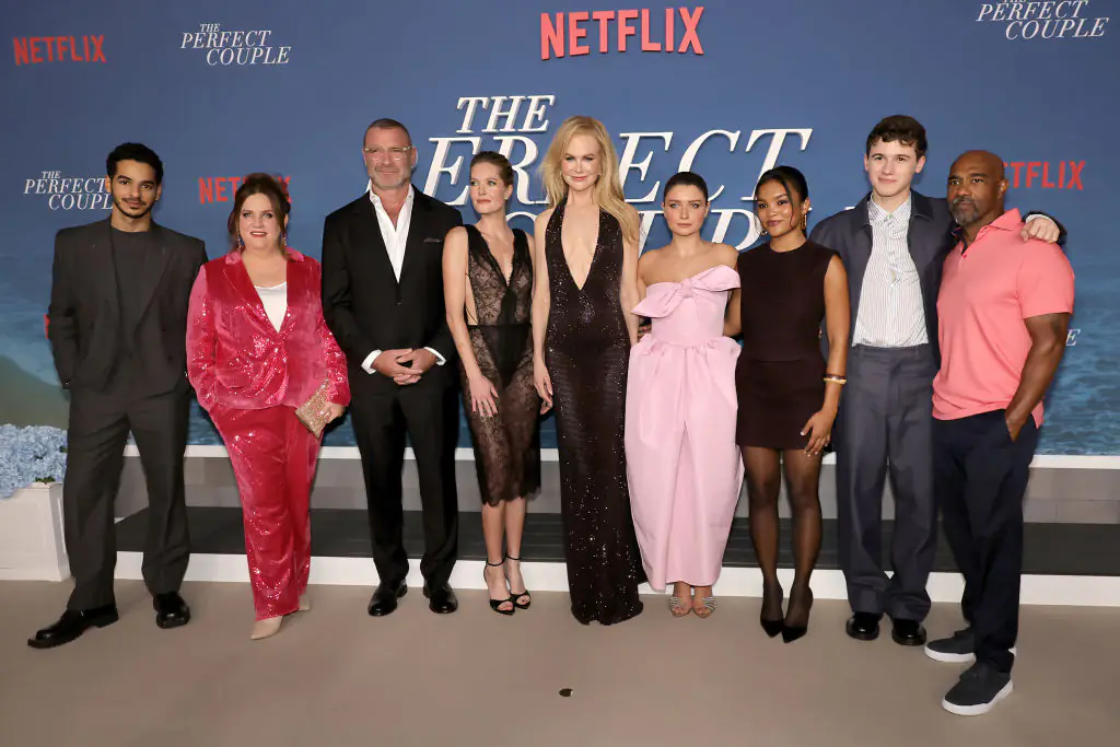 The cast of Netflix's The Perfect Couple. Credit: Kevin Winter / Getty