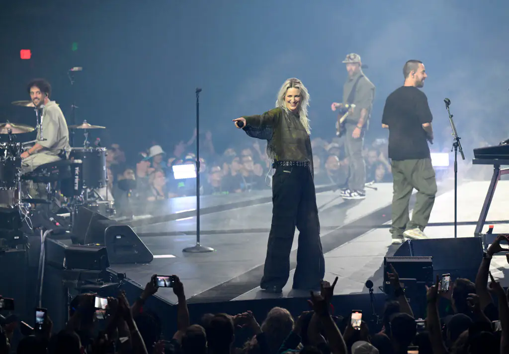 Emily Armstrong is a new member of Linkin Park. Credit: Timothy Norris / Getty