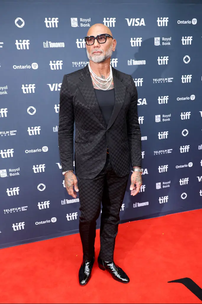 Dave Bautista says he's hoping to lose a few more pounds. Credit: Kayla Oaddams / Getty