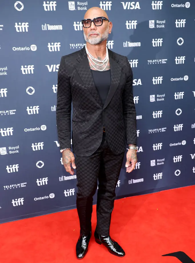 Dave Bautista says he's hoping to lose a few more pounds. Credit: Kayla Oaddams / Getty