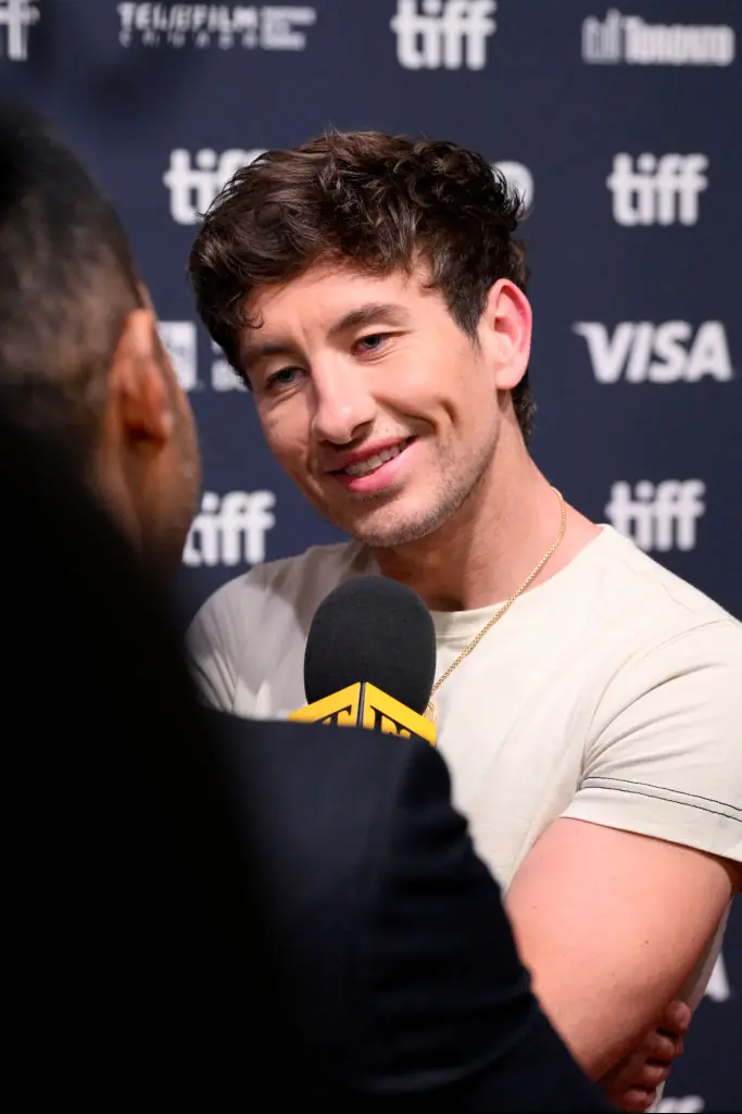 Keoghan confirmed that he didn't use a prosthetic for his dance scene in Saltburn. Credit: Robert Okine/Getty 