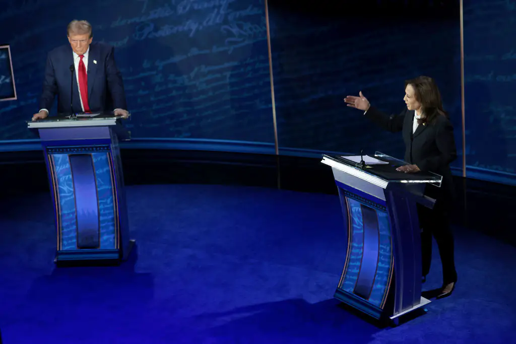 Kamala Harris and Donald Trump are the two top candidates. Credit: Win McNamee / Getty