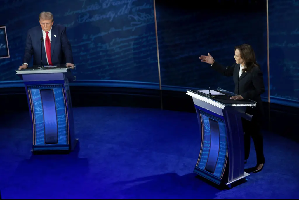 Kamala Harris and Donald Trump are the two top candidates. Credit: Win McNamee / Getty