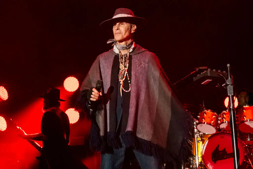 Perry Farrell was allegedly frustrated that his singing was being drowned out by the band. Credit: Astrida Valigorsky/Getty Images
