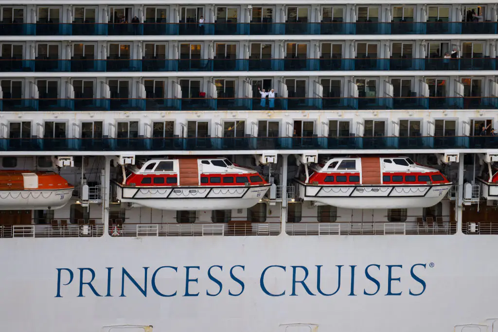 The cruise liner expressed their sadness at the event that unfolded on Saturday. Credit: Finnbarr Webster/Getty