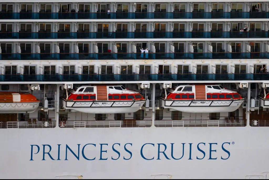 The cruise liner expressed their sadness at the event that unfolded on Saturday. Credit: Finnbarr Webster/Getty