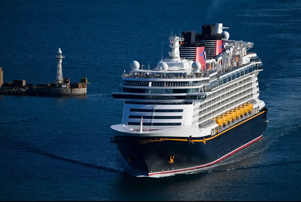 The incident occurred on the Disney Dream liner. Credit: 