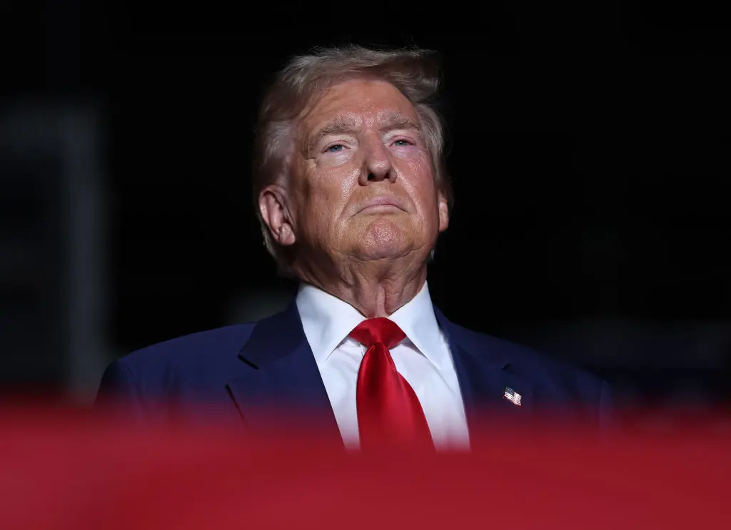 Donald Trump was the target of an apparent 