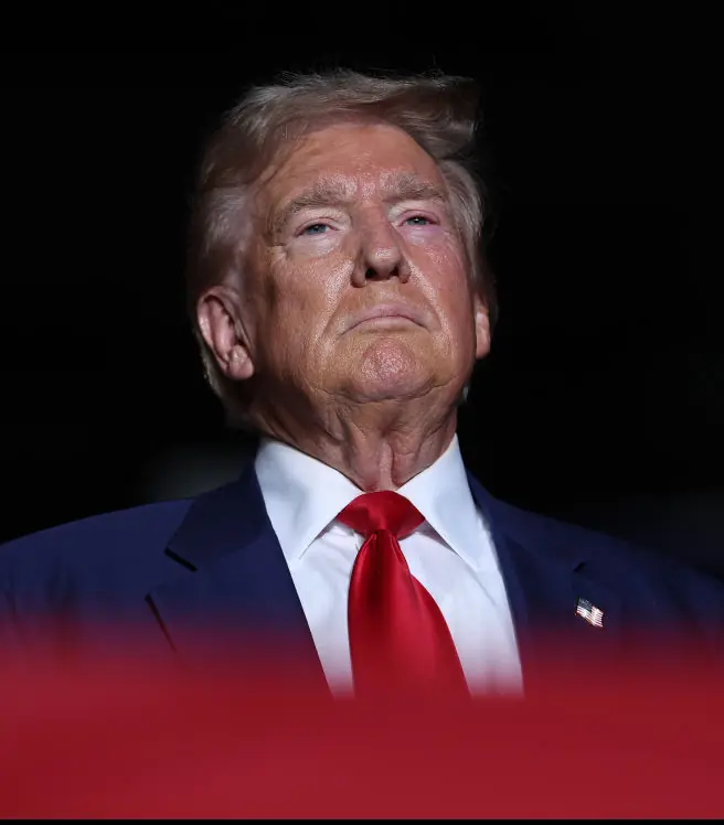 Donald Trump was the target of an apparent "assassination attempt" while golfing. Credit: Justin Sullivan / Getty