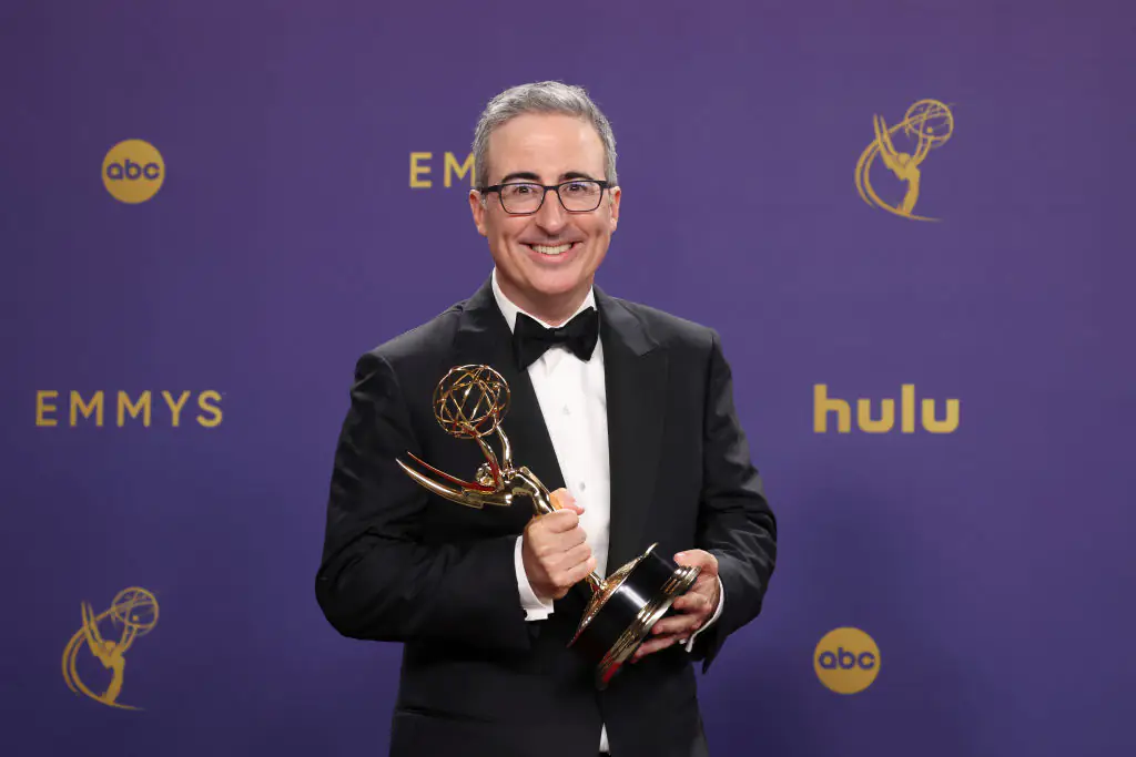 Emmy producers apologize for cutting John Oliver off mid-speech that led to X-rated response