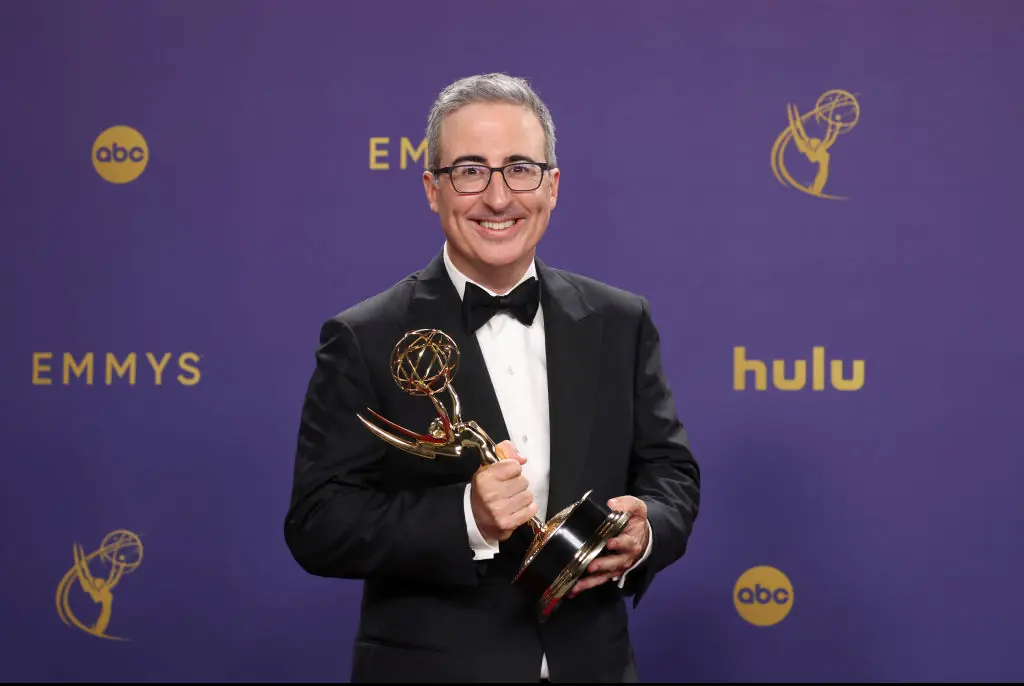 Emmy producers apologize for cutting John Oliver off mid-speech that led to X-rated response