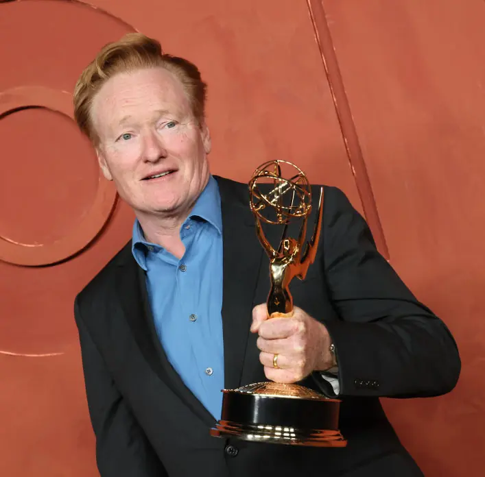 Conan O'Brien has paid tribute to his parents. Credit: Rodin Eckenroth/Getty
