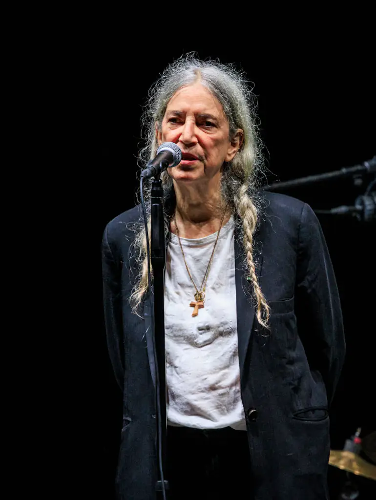 Patti Smith, 78, collapses on stage in Brazil. Credit: Per Ole Hagen / Getty