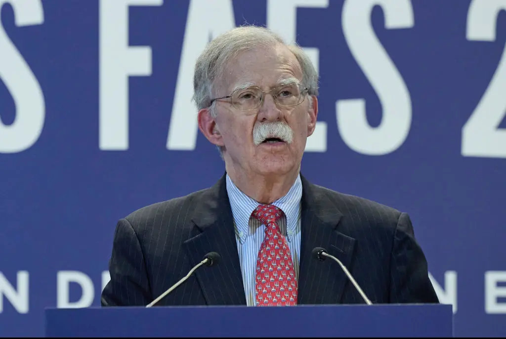 John Bolton. Credit: Getty