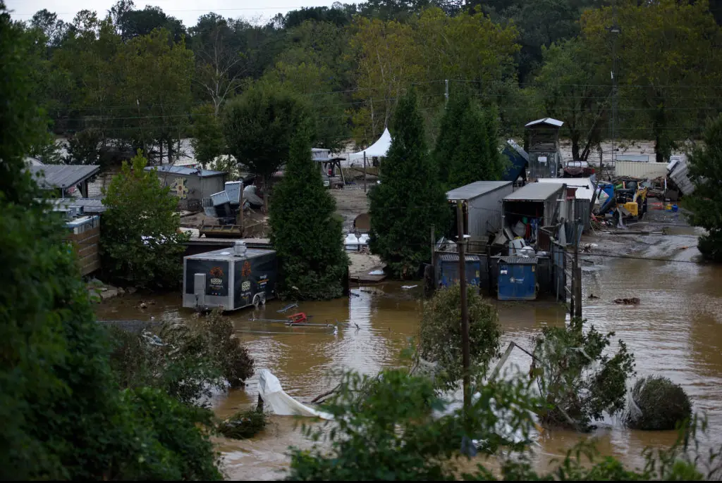 North Carolina has been hit with floodwater. Credit: Melissa Sue Gerrits / Getty