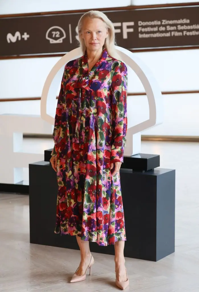 Pamela Anderson opened up about a desire to change her last name. Credit: JB Lacroix / Getty