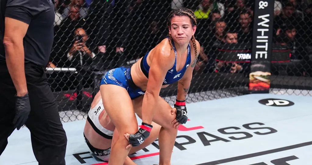UFC star is slammed online for twerking in opponent’s face after winning