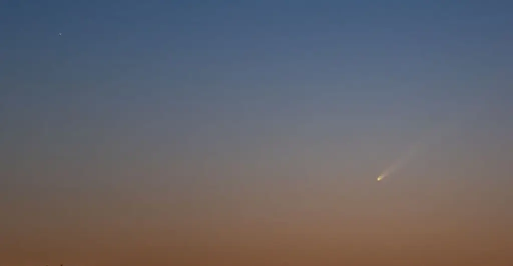 Comet not seen by humans for 80,000 years will be visible tonight