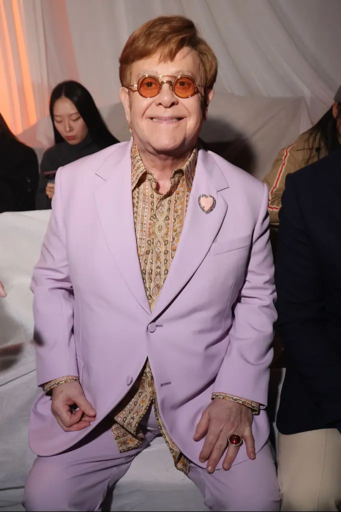 Elton John has addressed what he wants his legacy to be. Credit: Victor Boyko/Getty Images for Valentino