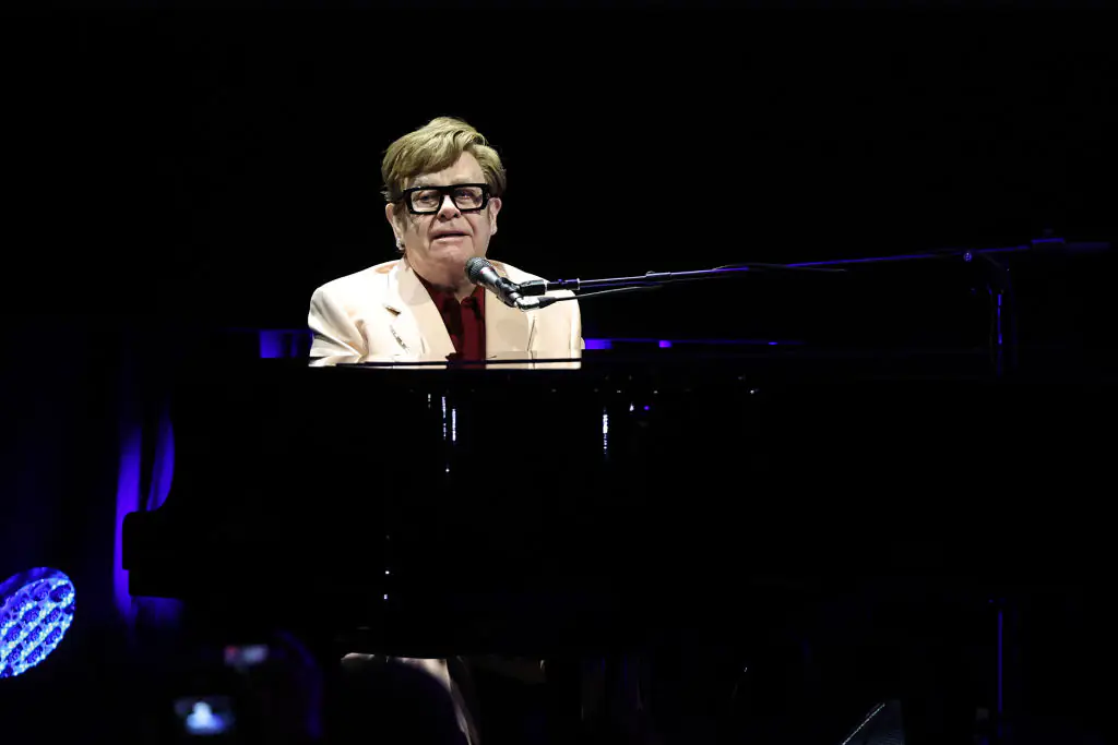 The 77-year-old singer attended the premiere of his new documentary on Tuesday. Credit: Jamie McCarthy / Getty