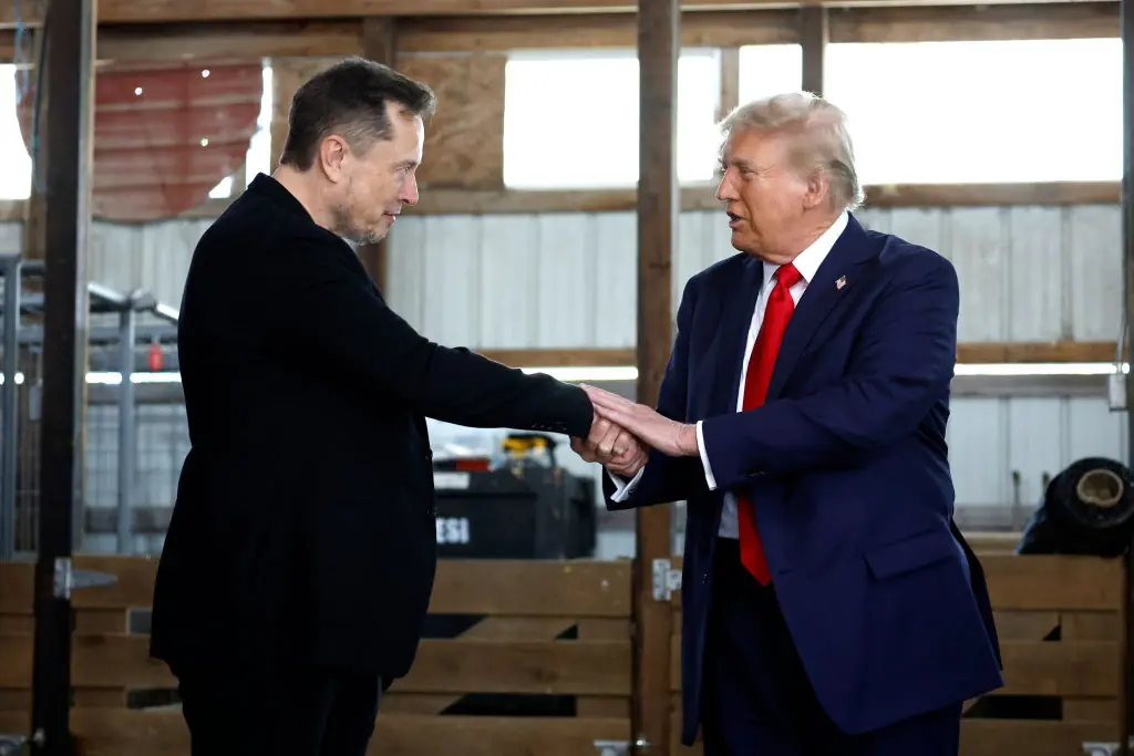 Trump has assigned Musk a role in his administration. Credit: Anna Moneymaker/Getty 