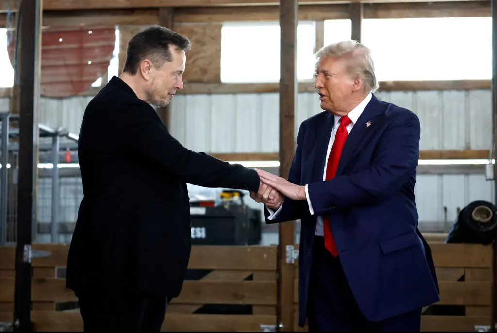 Trump has assigned Musk a role in his administration. Credit: Anna Moneymaker/Getty 