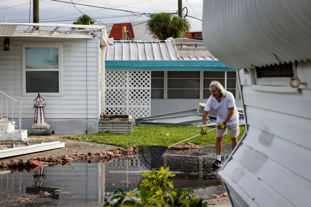 Florida residents are starting the process of rebuilding. Credit: The Washington Post/Getty